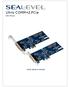 Ultra COMM+2.PCIe. User Manual. Item# 7205ec & 7205ecS