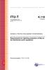 ITU-T K.118. Requirements for lightning protection of fibre to the distribution point equipment SERIES K: PROTECTION AGAINST INTERFERENCE