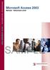 Cheltenham Courseware   Microsoft Access 2003 Manual - Advanced Level SAMPLE