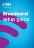 Broadband setup guide