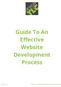 Guide To An Effective Website Development Process