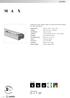 M A X IP40 IK03. Professional linear lighting system for direct and indirect lighting for indoor applications W A R R A N T Y