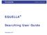 EQUELLA. Searching User Guide. Version 6.4