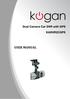 Thank you for choosing the Kogan Dual Camera Car DVR with GPS!
