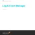 UPGRADE GUIDE. Log & Event Manager. Version 6.4