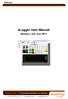 elogger User Manual Version 1.0.0, Jun 2011 Manual IT and Instrumentation for industry