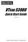 VTRAK S3000 Quick Start Guide