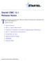 Startel CMC 12.1 Release Notes