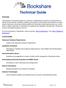 Technical Guide. For more information on Bookshare, view the tutorials, What is Bookshare? and Who is Eligible for Bookshare?