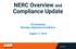 NERC Overview and Compliance Update
