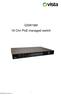 QSW16M 16 Chn PoE managed switch