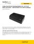 4-Bay Hard Drive Docking Station for 2.5 /3.5 SSDs and HDDs - esata/usb 3.0 to SATA (6Gbps)