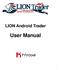 LION Android Trader. User Manual