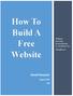 How To Build A Free Website