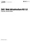 SAS Web Infrastructure Kit 1.0. Overview, Second Edition