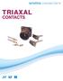 triaxial CONtaCts Overview Features