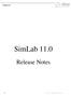 SimLab Release Notes. 1 A l t a i r E n g i n e e r i n g