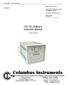 Columbus Instruments. CIV-101 Software Instruction Manual M