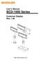 User s Manual BCD-1000 Series Customer Display Rev. 1.06