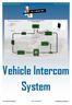 Vehicle Intercom System