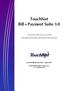 TouchNet Bill+Payment Suite 3.0