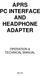 APRS PC INTERFACE AND HEADPHONE ADAPTER