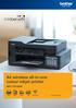 A4 wireless all-in-one colour inkjet printer MFC-T910DW.   WIRELESS