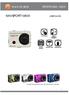SPORTS CAM 1080X NAVSPORT1080X USER GUIDE. * Includes themed stickers only. Extra cameras not included.