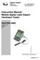 Instruction Manual Mobile digital Leeb Impact Hardness Tester