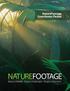 NatureFootage Contributor Packet NATUREFOOTAGE. Nature & Wildlife Ocean & Underwater People & Adventure