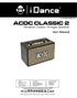 ACDC CLASSIC 2. User Manual. Wireless Classic Vintage Speaker.