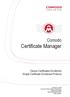 Comodo Certificate Manager