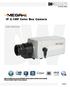 IP 2.1MP Color Box Camera