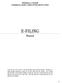 E-FILING. Manual THOMAS A. KLEIN WINNEBAGO COUNTY CLERK OF THE CIRCUIT COURT
