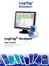 LogTag Analyzer. User Guide Software Revision: 2.9, Document Revision: 1.6
