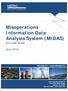 Misoperations Information Data Analysis System (MIDAS)