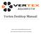 Vertex Desktop Manual