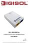 DG-BR1000Nu. 150Mbps Wireless Micro Broadband Router. User Manual