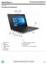 QuickSpecs. Overview. HP ProBook 470 G5 Notebook PC. Front