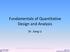 Fundamentals of Quantitative Design and Analysis