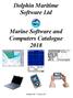 Dolphin Maritime Software Ltd. Marine Software and Computers Catalogue 2018