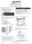 INSTALLATION INSTRUCTIONS ECOHPRS Series Horizontal Economizer for York PRESTIGE for ZX 04-07; ZY 04-06