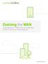 Evolving the WAN. A new approach to WAN with all the benefits of MPLS, but none of the drawbacks. Unshackling the WAN