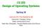 CS 153 Design of Operating Systems