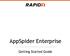 AppSpider Enterprise. Getting Started Guide