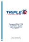 Vanguard Elite POS Installation Guide Triple E Technologies, LLC