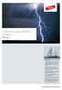 Lightning and surge protection for yachts