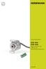 Product Information. ECN 1023 EQN 1035 Rotary Encoders with EnDat 2.2 for Safety-Related Applications