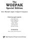 The WOZPAK. Special Edition. Steve Wozniak s Apple-1 & Apple II Computers. Featuring Apple Legends: