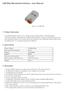LED DALI Bluethooth Interface - User Manual
